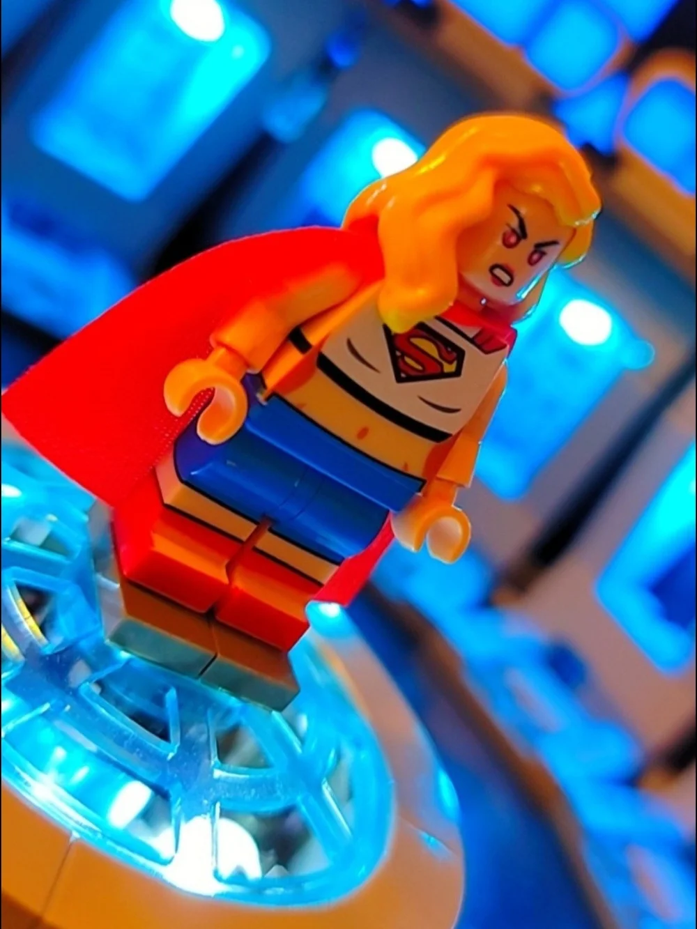 Supergirl Minifigure Lego Compatible